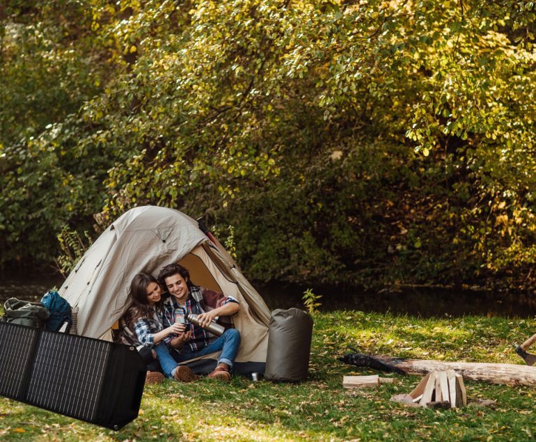 Panneaux solaires portables énergie solaire camping plein air camping loisirs extérieurs