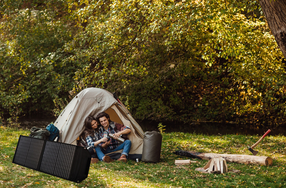 Panneaux solaires portables énergie solaire camping plein air camping loisirs extérieurs